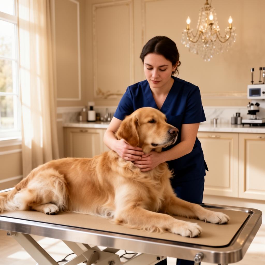 Canine veterinary physiotherapy treatment