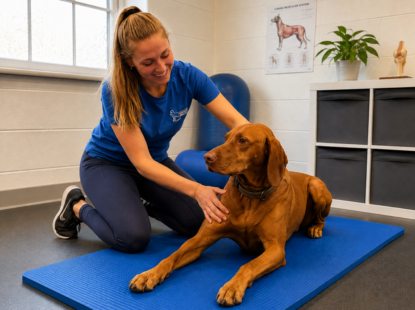 Canine veterinary physiotherapy treatment